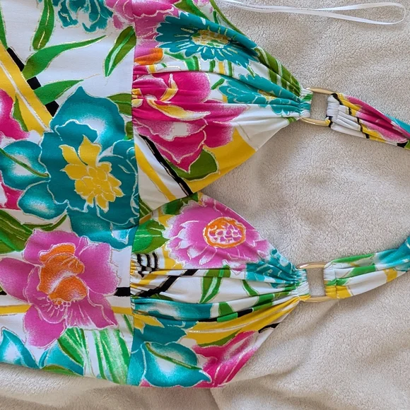 Cache Colorful Floral Dress - Picture 4 of 9